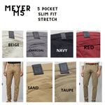 Meyer M5 Five Pocket Slim Fit Stretch