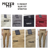 Meyer M5 Five Pocket Slim Fit Stretch