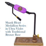 Regal Medallion Vise with Bronze Traditional Base