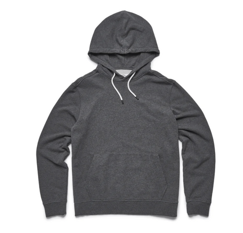 Surfsidesupply French Terry Hoodie-Charcoal Heather