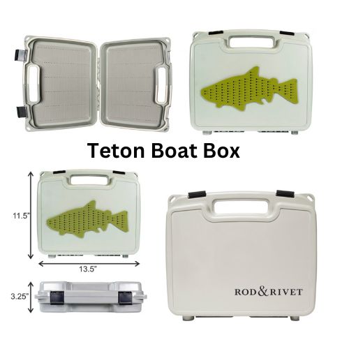 boat box fly fishing Rod & Rivet Teton Boat Box