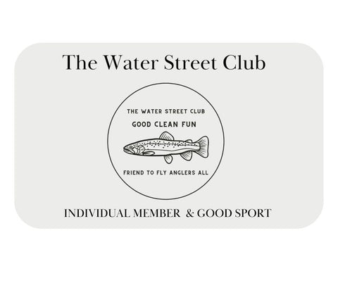WATER STREET CLUB INDIVIDUAL MEMBER