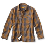 Rod & Rivet Logo Hemp Recycled Shirt Jacket-Orvis Khaki