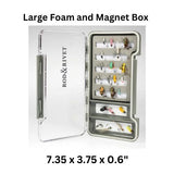 Rod and Rivet Waterproof Slim Foam and Magnet Fly Box