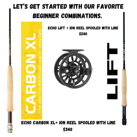 Beginner Fly Fishing Package #1 ECHO lift