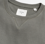 Thermal Long Sleeve Crew-Washed Grey