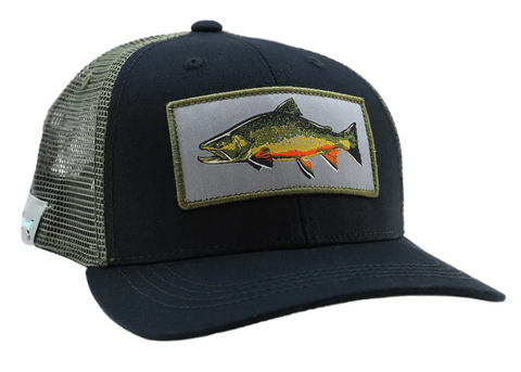 Rep Your Water Big Broke Hat Olive Black