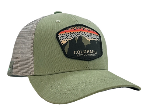 Colorado Mountain Rainbow Hat