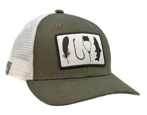 Rep Your Water Fly Tyers Hat