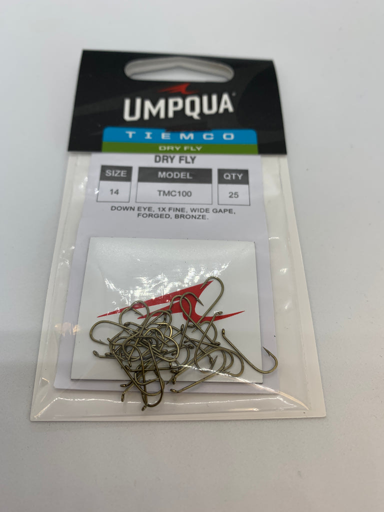 Umqua Tiemco TMC 100 Dry Fly Hooks – Rod & Rivet