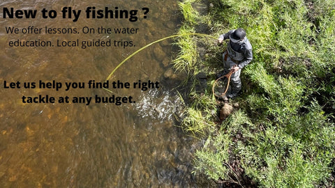 Fly fishing lessons