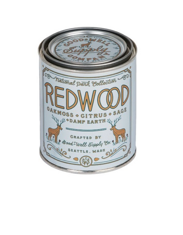 Good and Well Supply Co. Candle Redwood