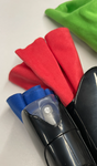 Croakies Cleaning Cloth and Cleaner Carabiner