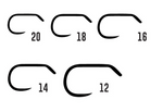 Umpqua XC 210BL-BN Perdigon Jig Hook (25)