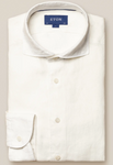 White Linen Twill Shirt