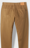 Cotton Linen 5 Pocket Pant Dark Tan
